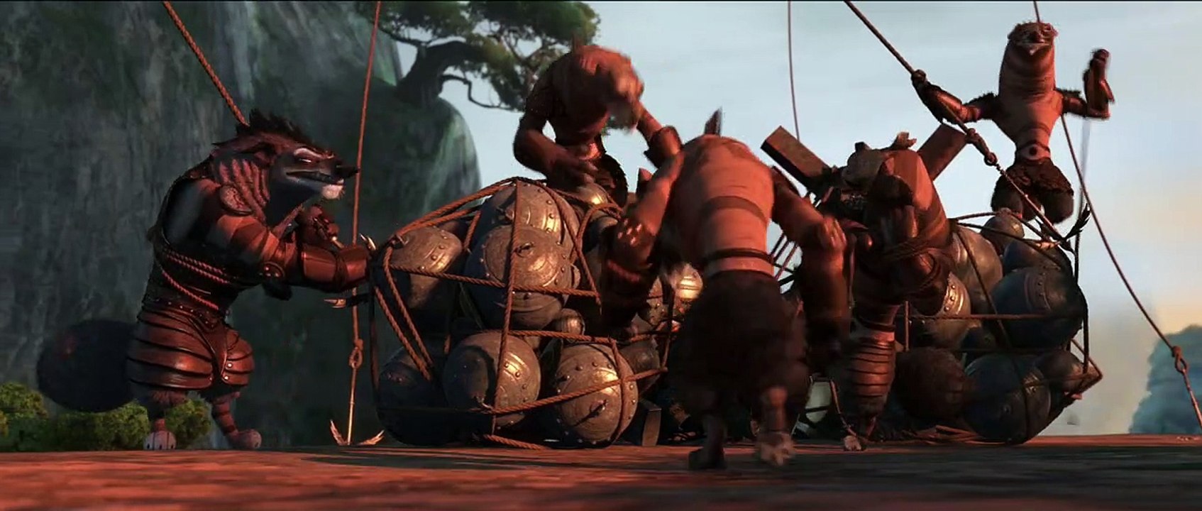 Kung Fu Panda 2 Extrait vidéo VO