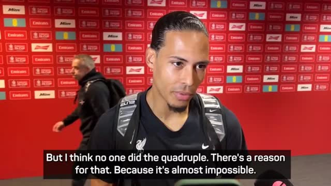 Liverpool downplay quadruple talk despite moving closer in FA Cup