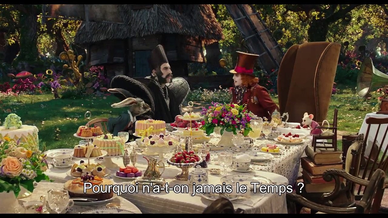 Alice de l'autre côté du miroir - EXTRAIT VOST "Le temps pour le thé"