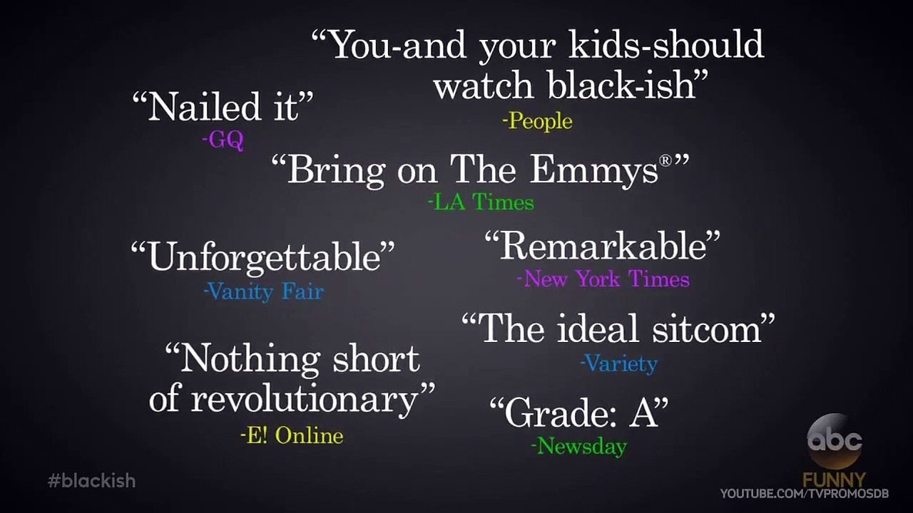 Black-ish - saison 4 Teaser (3) VO