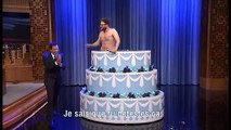 Seth Rogen et James Franco nus dans un gâteau pour les 40 ans de Jimmy Fallon