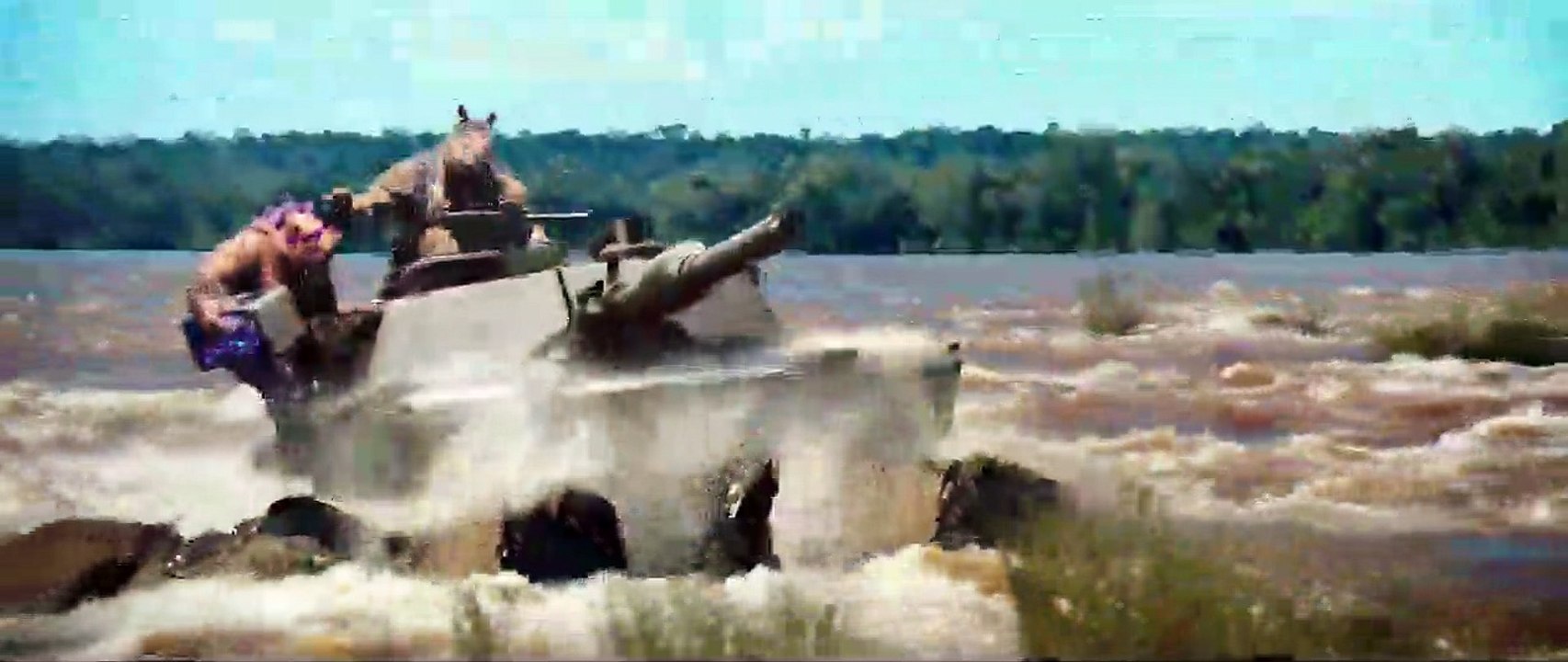 Ninja Turtles 2 - EXTRAIT VF "La cascade"