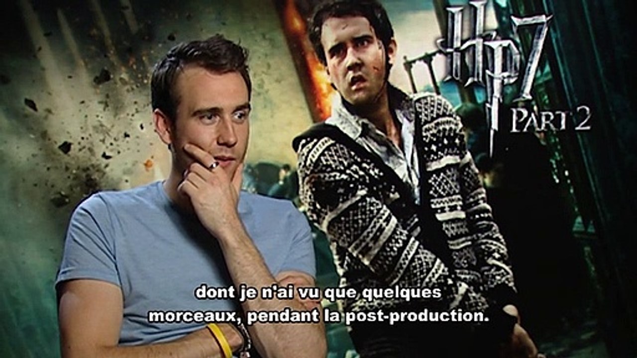 Tom Felton, Rupert Grint, Matthew Lewis, Emma Watson, David Yates Interview : Harry Potter et les reliques de la mort - partie 2