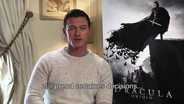 Dracula Untold - MAKING OF VOST Luke Evans à Paris