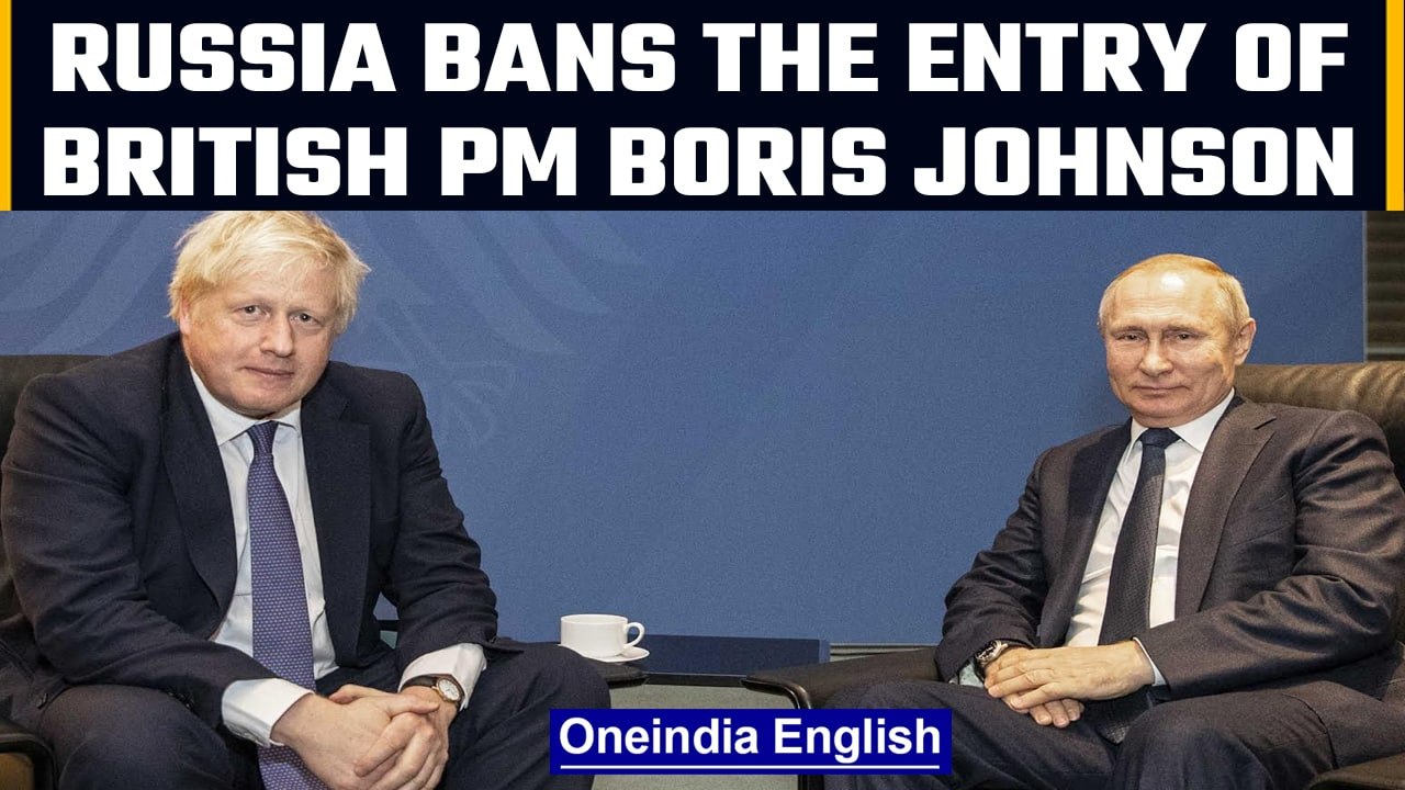 Russia bans the entry of British PM Boris Johns...