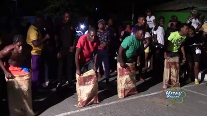 Toprange Community Sports Day sack race