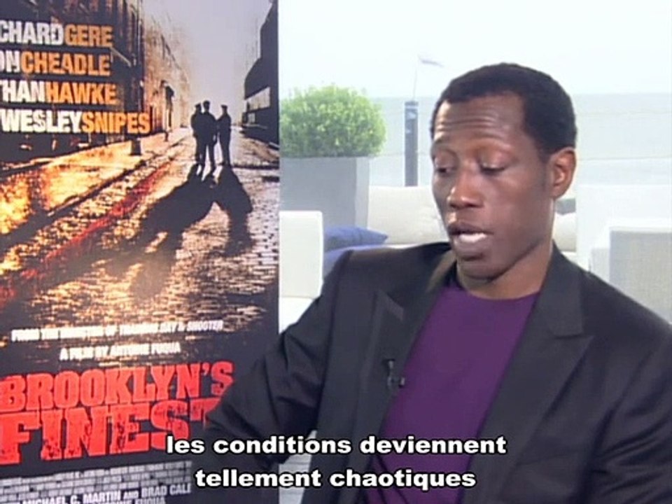 Antoine Fuqua, Ethan Hawke, Wesley Snipes Interview : L'Elite de Brooklyn