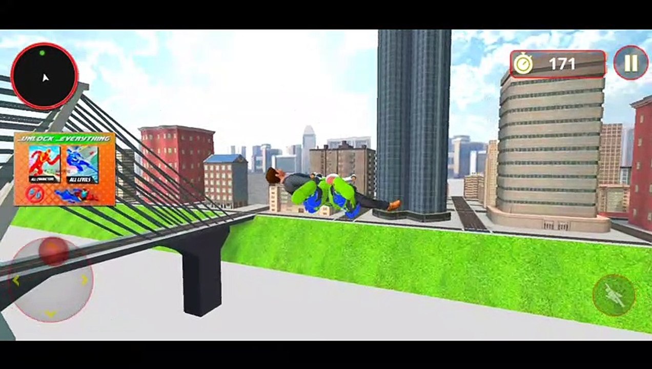 New Spider Robot Superhero Vice City Gangster Fighting Crime Simulator #09 Android Gameplay