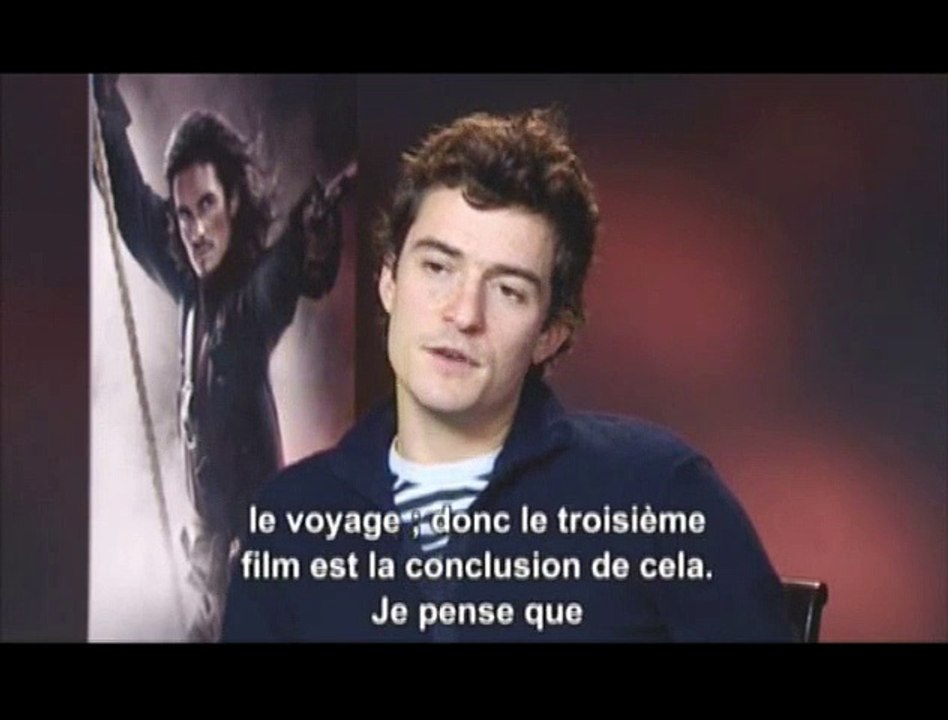 Orlando Bloom Interview 2: Pirates des Caraïbes : Jusqu'au Bout du Monde