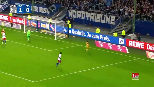 Hamburger SV vs Karlsruher - 2. Bundesliga