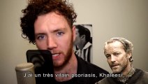 Il imite à la perfection les personnages de Game of Thrones !