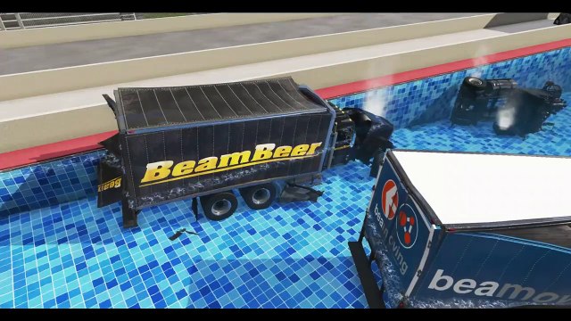 TRUCKS VS High Jump Ramp #11 - BeamNG Drive
