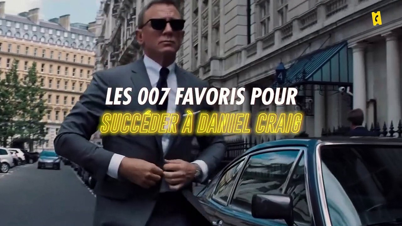 James Bond : les 007 favoris pour remplacer Daniel Craig