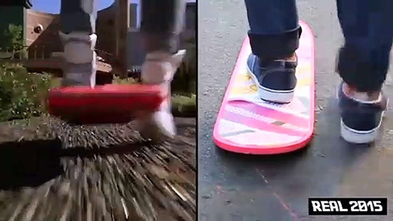 21 octobre 2015 : Retour vers le Futur comparé à aujourd'hui