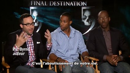 Emma Bell, P.J. Byrne, Nicholas D&#039;Agosto, Arlen Escarpeta, Miles Fisher Interview : Destination Finale 5
