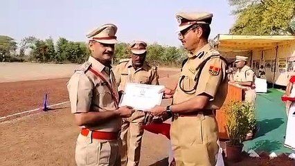 पुलिस लाइन में समारोह का आयोजन