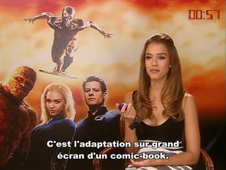 Jessica Alba, Ioan Gruffudd Interview : Les 4 Fantastiques et le Surfer d&#039;Argent
