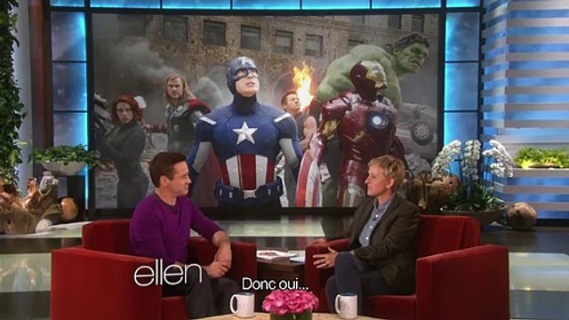 Iron Man, Sherlock Holmes... Robert Downey Jr parle !