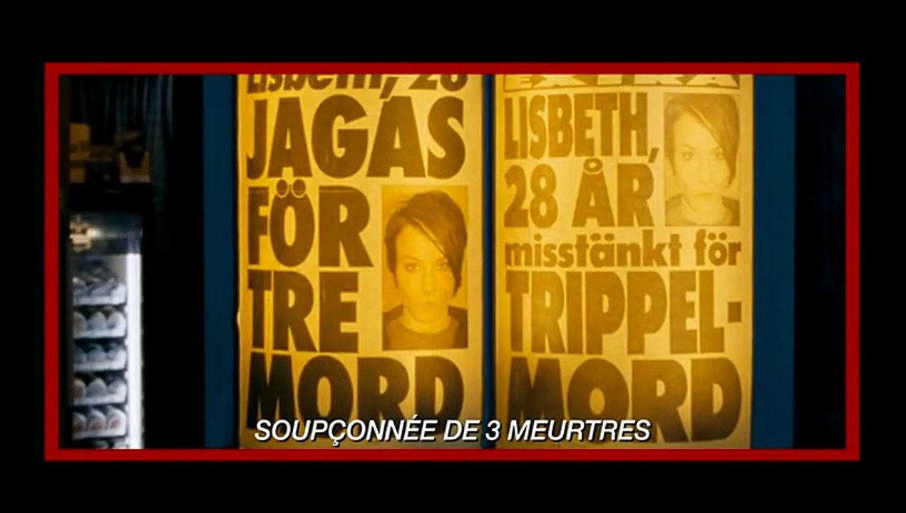 Millénium 2 - La Fille qui rêvait d'un bidon d'essence et d'une allumette Bande-annonce (2) VO