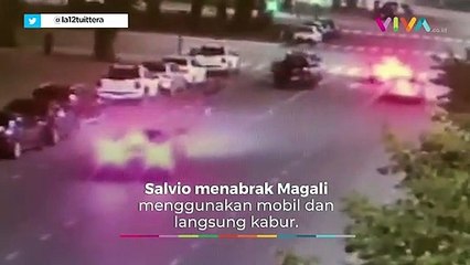 Kepergok Bawa Cewe Lain, Pesepakbola Tabrak Mantan Istri