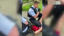 Alman polisine büyük tepki! Türk çocuğa çirkin müdahale