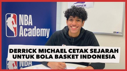 Resmi Tampil di NCAA, Derrick Michael Ukir Sejarah untuk Bola Basket Indonesia