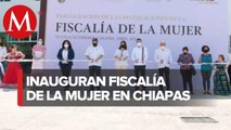 Rutilio Escandón inaugura instalaciones de la Fiscalía de la Mujer en Chiapas