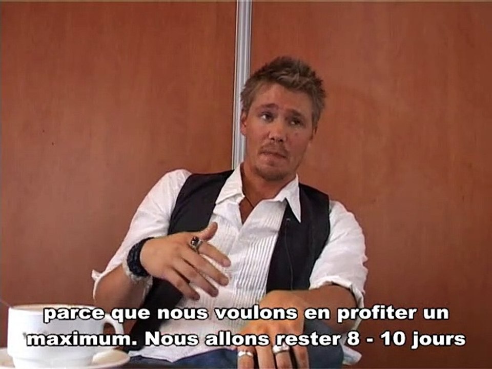 Chad Michael Murray Interview 2: Les Frères Scott