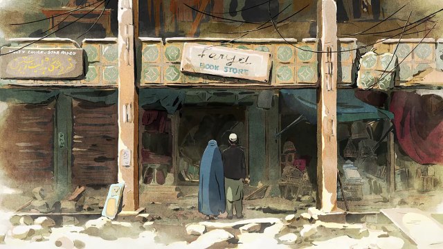 Les Hirondelles de Kaboul - EXTRAIT VF (2) La désolation