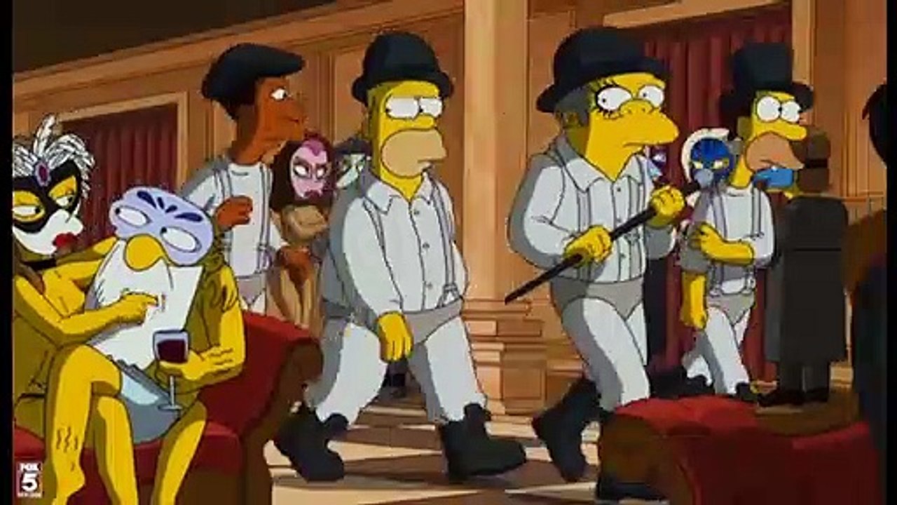 Quand les Simpson rendent hommage à Kubrick