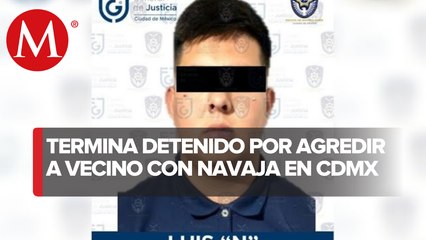 En CdMx, detienen a hombre que agredió a vecino por pedirle que moviera su carro