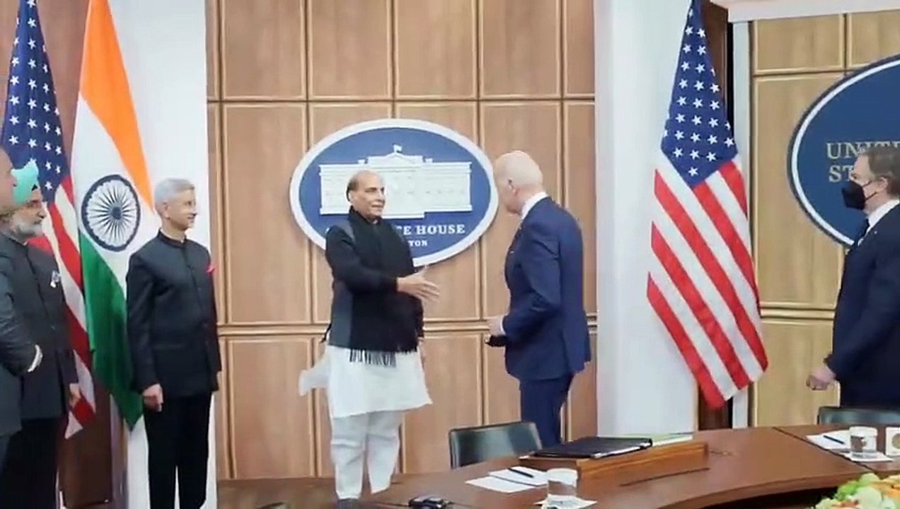 Biden to ambassador @SandhuTaranjitS_ “you look...