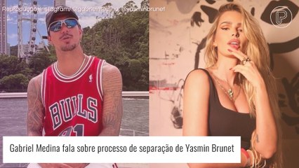 Gabriel Medina abre o jogo sobre separação de Yasmin Brunet: 'Me reencontrando'