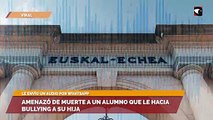 Amenazó a un alumno que le hacia bullying a su hija