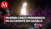 Volcadura de un autobús turístico deja al menos 5 muertos; Oaxaca