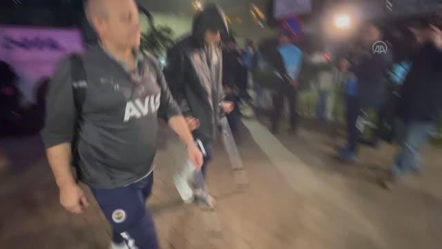 Fenerbahçe kafilesi Trabzon'dan ayrıldı