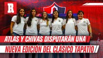 Atlas y Chivas disputarán una nueva edición del Clásico Tapatío