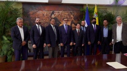 Nicaragua sostiene fructífero encuentro con Delegación venezolana