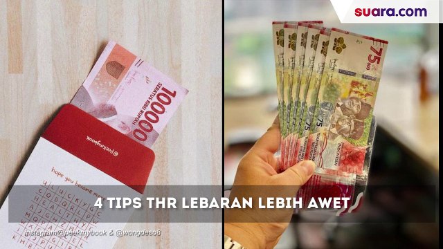 Cegah Tekor Habis Lebaran, Ini 4 Tips Kelola Uang THR