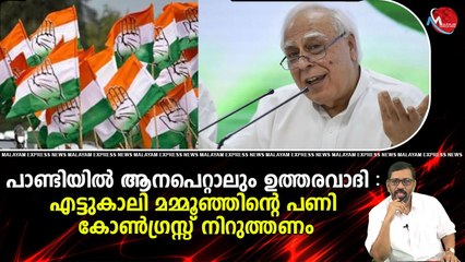 പാണ്ടിയിൽ ആനപെറ്റാലും ഉത്തരവാദി : എട്ടുകാലി മമ്മൂഞ്ഞിന്റെ പണി കോൺഗ്രസ്സ് നിറുത്തണം