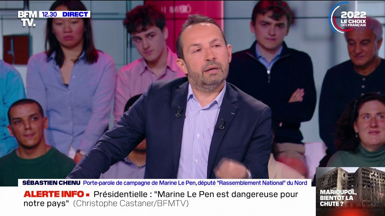 Sébastien Chenu à propos des accusations de fraudes envers Marine Le Pen: "Ce sont les boules puantes d'une élection présidentielle"