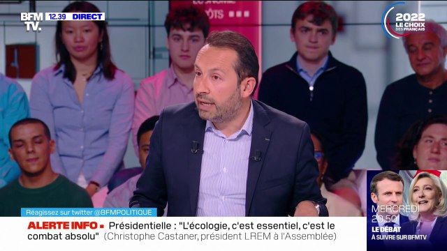 Premier ministre chargé de la planification écologique pour Macron, ça sera plutôt un Premier ministre du localisme pour Le Pen, affirme Sébastien Chenu