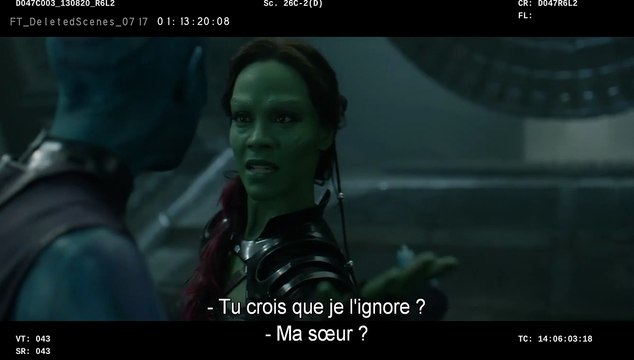Les Gardiens de la Galaxie - SCENE COUPEE VOST Amour fraternel