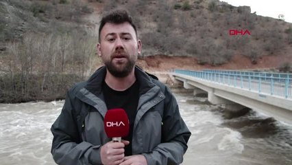 MUNZUR ÇAYI, 10 YILIN EN YÜKSEK DEBİSİNE ULAŞTI, 'UZAK DURUN' UYARISI GELDİ