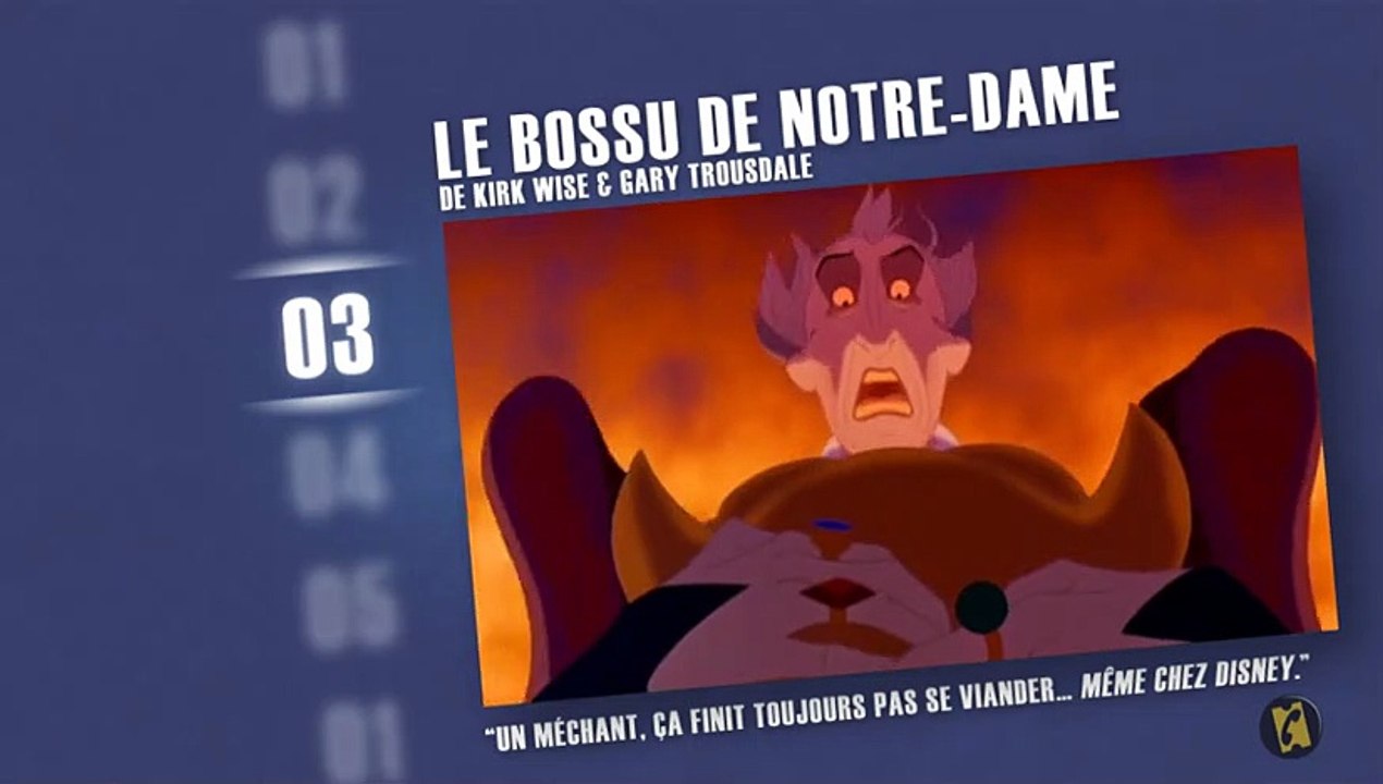 Les chutes de méchants chez Disney