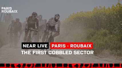 #ParisRoubaix 2022 - The first cobbled sector