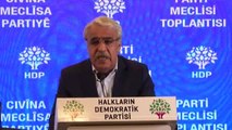 HDP Eş Genel Başkanı Sancar, Parti Meclisi toplantısı öncesi konuştu
