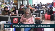 Semakin Dekati Hari Raya Idul Fitri, 27 Ribu Lebih Tiket Kereta Api di Stasiun Malang Diserbu Warga