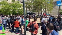 Présidentielle : plus de 300 manifestants mobilisés contre l'extrême-droite à Dijon
