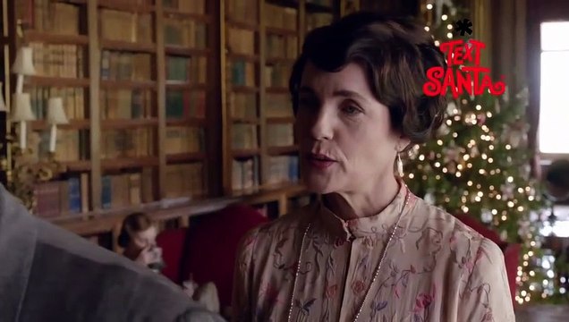 George Clooney : sa première apparition dans Downton Abbey ... pour l'opération Text Santa